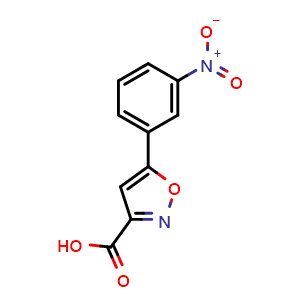 5-(3-nitrophenyl)isoxazole-3-carboxylic acid