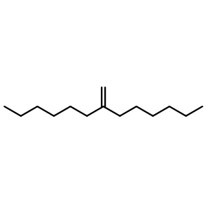 Chemical structure of 7-Methylenetridecane , CAS 19780-80-4, AChemBlock U138410