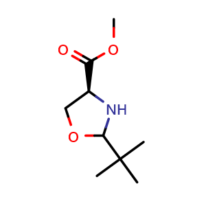 Methyl (4S)-2-(tert-Butyl)oxazolidine-4-carboxylate