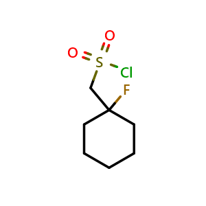 (1-fluorocyclohexyl)methanesulfonyl chloride