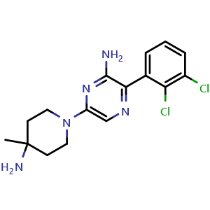 Chemical structure of SHP099 , CAS 1801747-42-1, AChemBlock U138739