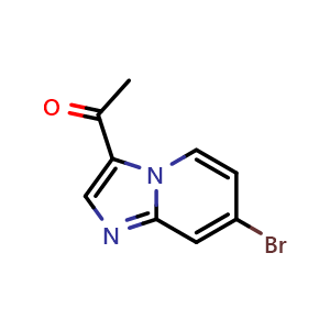 1-(7-bromoimidazo[1,2-a]pyridin-3-yl)ethanone