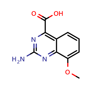 2-Amino-8-methoxyquinazoline-4-carboxylic acid