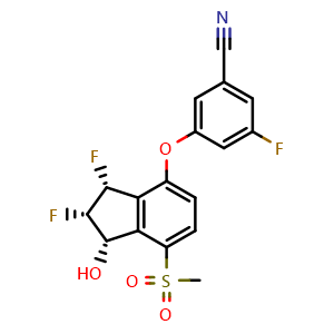 Chemical structure of PT2977 , CAS 1672668-24-4, AChemBlock U138917