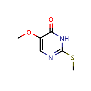 5-Methoxy-2-(methylthio)pyrimidin-4(3H)-one
