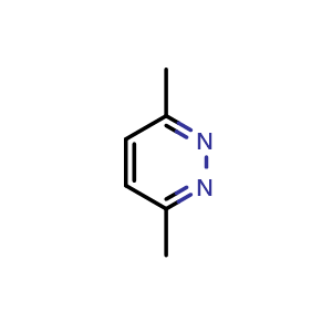 Chemical structure of 3,6-Dimethylpyridazine , CAS 1632-74-2, AChemBlock U138951