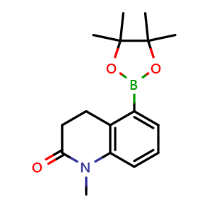 1-methyl-5-(4,4,5,5-tetramethyl-1,3,2-dioxaborolan-2-yl)-3,4-dihydroquinolin-2-one
