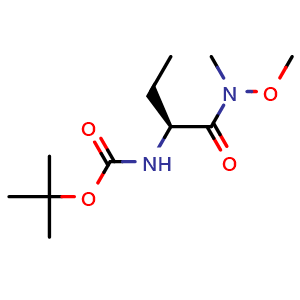 (S)-2-(Boc-amino)-N-methoxy-N-methylbutyramide