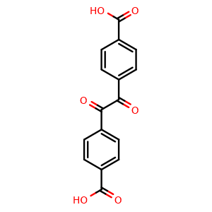 Chemical structure of 4,4'-Oxalyldibenzoic acid , CAS 1585-67-7, AChemBlock U139037