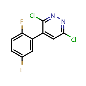 3,6-Dichloro-4-(2,5-difluorophenyl)pyridazine