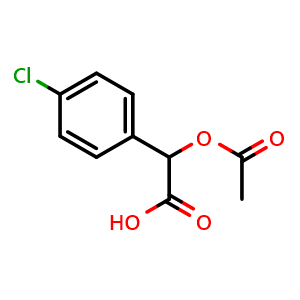 2-Acetoxy-2-(4-chlorophenyl)acetic acid