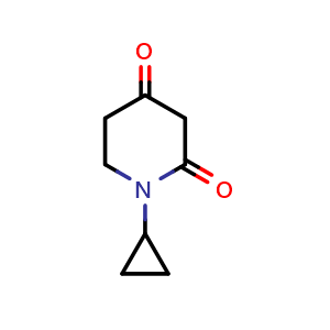 1-Cyclopropylpiperidine-2,4-dione