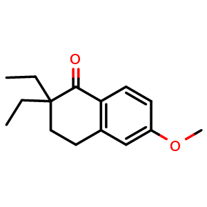 2,2-Diethyl-6-methoxy-3,4-dihydronaphthalen-1(2H)-one