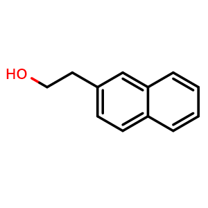 Chemical structure of 2-(Naphthalen-2-yl)ethanol , CAS 1485-07-0, AChemBlock U139246