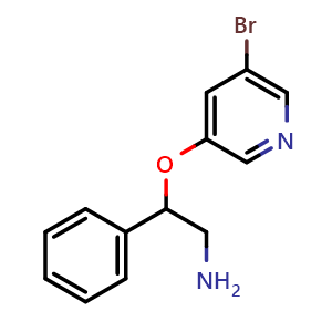 beta-[(5-Bromo-3-pyridyl)oxy]phenethylamine