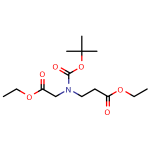 Ethyl 3-[(Boc)(2-ethoxy-2-oxoethyl)amino]propionate