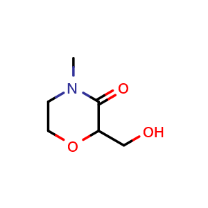 2-(Hydroxymethyl)-4-methylmorpholin-3-one