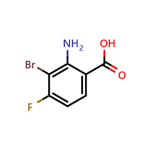 2-Amino-3-bromo-4-fluorobenzoic acid