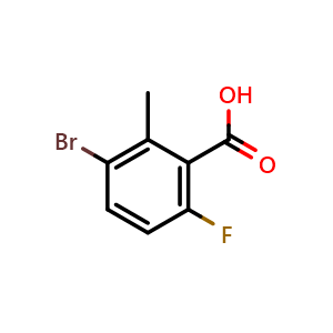 3-bromo-6-fluoro-2-methylbenzoic acid