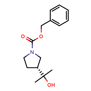 (R)-2-(N-Cbz-3-pyrrolidinyl)-2-propanol
