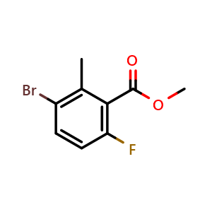 Methyl 3-Bromo-6-fluoro-2-methylbenzoate