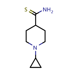 1-Cyclopropylpiperidine-4-carbothioamide