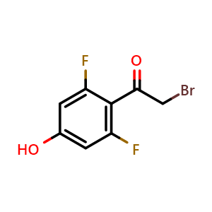 2-Bromo-2',6'-difluoro-4'-hydroxyacetophenone