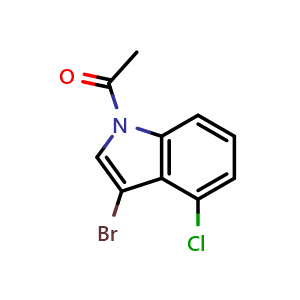 1-Acetyl-3-bromo-4-chloroindole