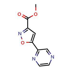 methyl 5-(2-pyrazinyl)isoxazole-3-carboxylate