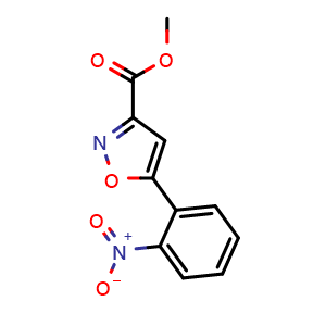methyl 5-(2-nitrophenyl)isoxazole-3-carboxylate