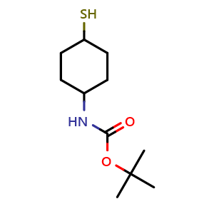 4-(Boc-amino)cyclohexanethiol