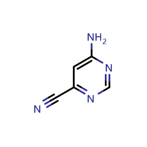 6-Aminopyrimidine-4-carbonitrile
