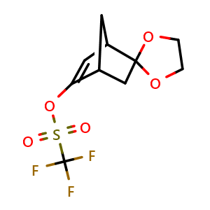 Spiro[bicyclo[2.2.1]hept[5]ene-2,2'-[1,3]dioxolan]-5-yl trifluoromethanesulfonate