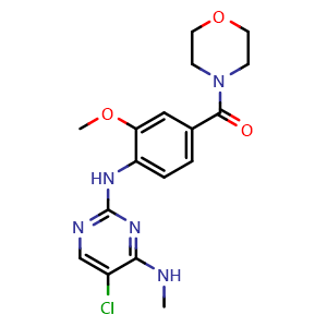 Chemical structure of HG-10-102-01 , CAS 1351758-81-0, AChemBlock U139738