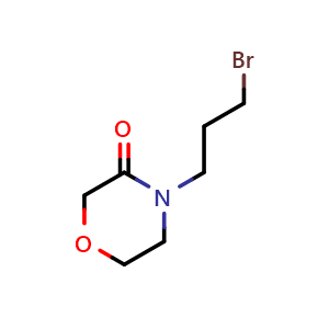 4-(3-Bromopropyl)morpholin-3-one