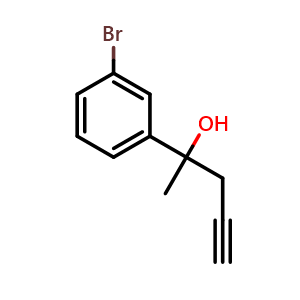 2-(3-Bromophenyl)-4-pentyn-2-ol