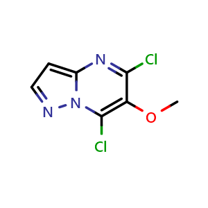5,7-dichloro-6-methoxy-pyrazolo[1,5-a]pyrimidine