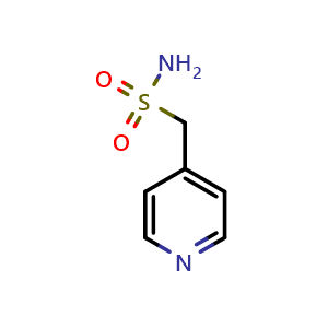 Chemical structure of 4-Pyridylmethanesulfonamide , CAS 132685-19-9, AChemBlock U139818