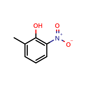 Chemical structure of 2-Methyl-6-nitrophenol , CAS 13073-29-5, AChemBlock U139869