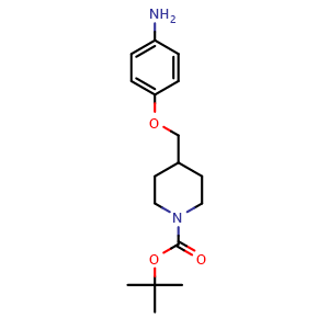 tert-Butyl 4-((4-aminophenoxy)methyl) piperidine-1-carboxylate