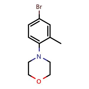 4-(4-Bromo-2-methylphenyl)morpholine