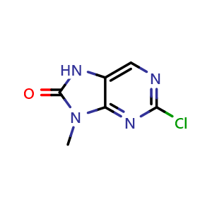 2-Chloro-9-methyl-7H-purin-8(9H)-one