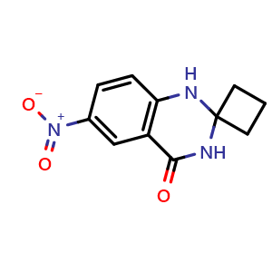 6-Nitrospiro[1,2,3,4-tetrahydroquinazoline-2,1'-cyclobutane]-4-one