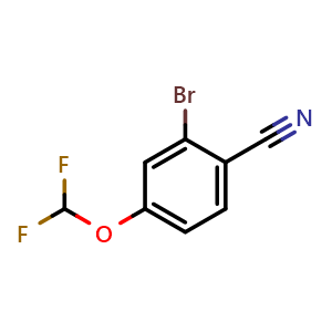 2-Bromo-4-(difluoromethoxy)benzonitrile