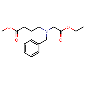 Methyl 4-[N-benzyl-N-(2-ethoxy-2-oxoethyl)amino]butanoate