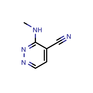 3-(Methylamino)pyridazine-4-carbonitrile