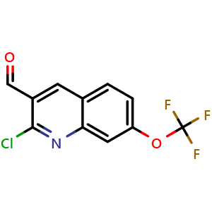 2-Chloro-7-(trifluoromethoxy)quinoline-3-carbaldehyde