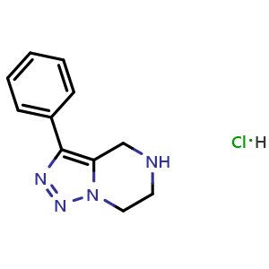3-Phenyl-4,5,6,7-tetrahydro-1,2,3-triazolo[1,5-a]pyrazine hydrochloride