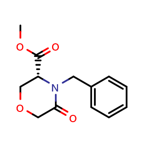 Methyl (R)-4-Benzyl-5-oxo-3-morpholinecarboxylate
