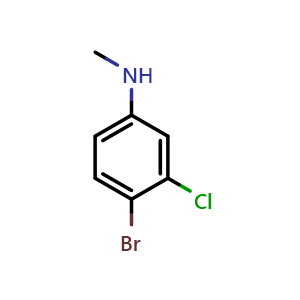 4-Bromo-3-chloro-N-methylaniline